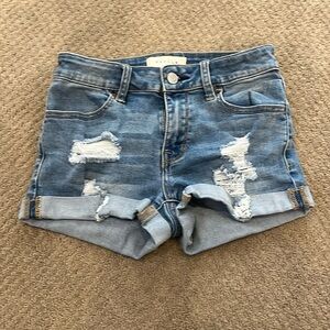 Pacsun Super Stretch Shortie Shorts